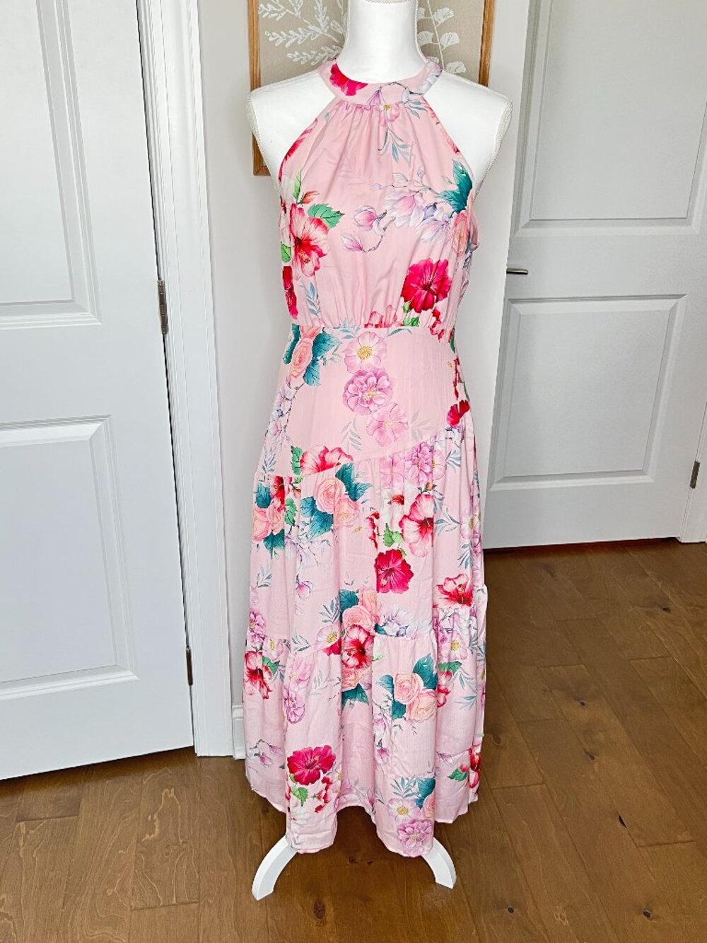 Floral Midi Dress SIze S NWT